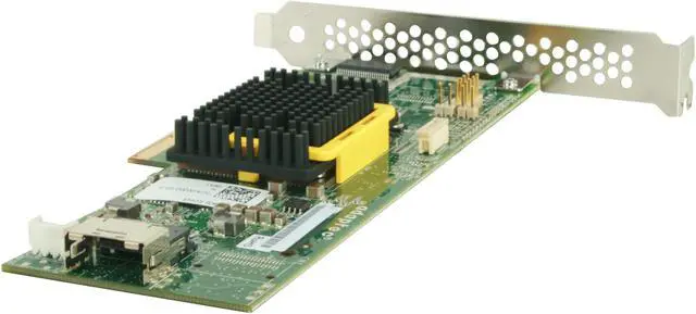 Alt view image 5 of 6 - Adaptec RAID 2405 2260200-R SATA/SAS 4 internal ports w/ 128MB cache memory Controller Card, Single