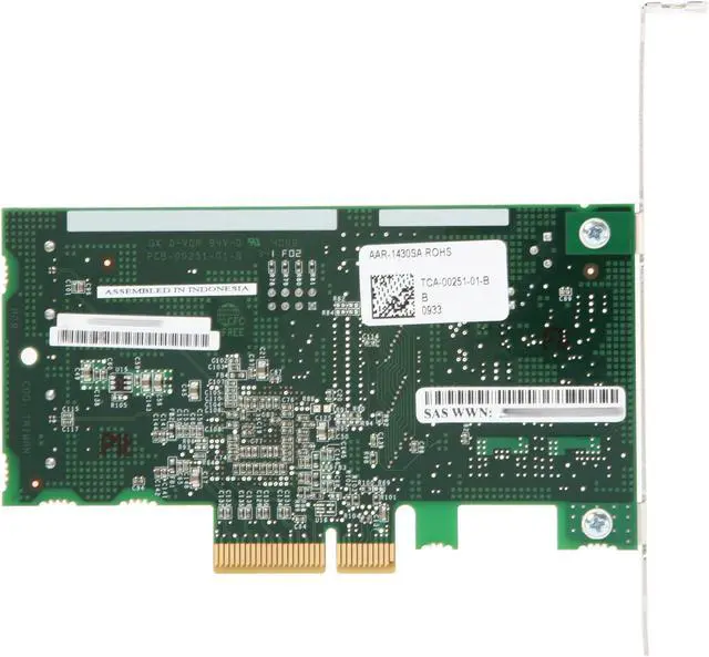 Alt view image 4 of 6 - Adaptec RAID 1430SA 2241000-R SATAII PCI Express x4, 4 ports Controller Card, Single