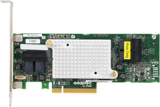Alt view image 4 of 5 - Adaptec 1000 2288400-R (1000-16i ) 8-Lane PCIe Gen3 Low-Profile, MD2 SATA / SAS 12 Gb/s PCIe Gen3  Host Bus Adapter