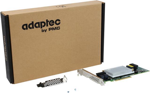 Alt view image 6 of 5 - Adaptec 1000 2288400-R (1000-16i ) 8-Lane PCIe Gen3 Low-Profile, MD2 SATA / SAS 12 Gb/s PCIe Gen3  Host Bus Adapter