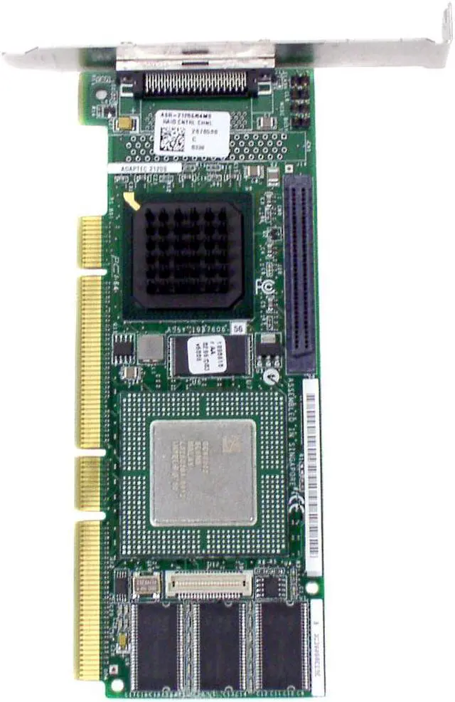 Alt view image 2 of 5 - Adaptec Adaptec SCSI RAID 2120S 64-bit/66MHz PCI SCSI Controller Card