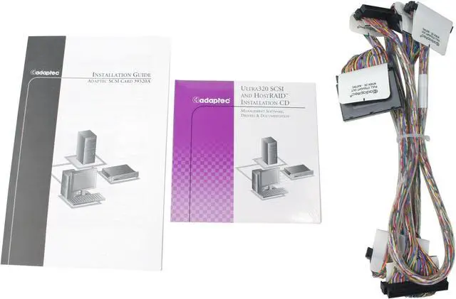 Alt view image 4 of 5 - Adaptec 39320A-R 64-bit 133 MHz PCI-X SCSI Controller Card