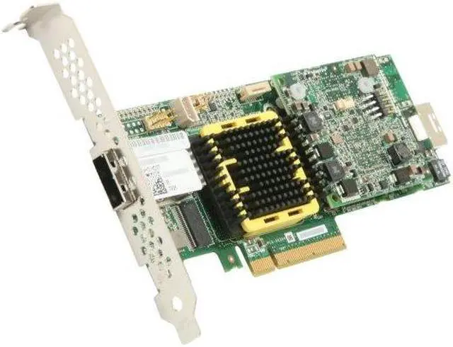 Alt view image 2 of 5 - Adaptec RAID 5445Z 2267000-R SATA/SAS 8-port (4 internal,4 external) w/ 512MB cache memory Controller Card