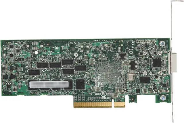 Alt view image 4 of 5 - Adaptec RAID 6445 2270200-R 6Gb/s SATA/SAS 8-port (4 internal,4 external) w/ 512MB cache memory Controller Card, Single