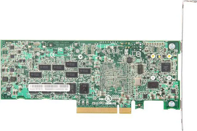 Alt view image 4 of 6 - Adaptec RAID 6405 2271100-R 6Gb/s SATA/SAS 4 internal ports w/512MB cache memory Controller Card, Kit
