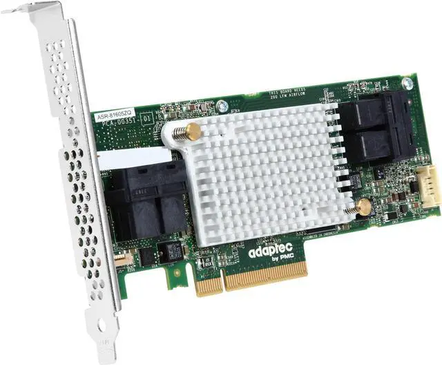 Main image of Adaptec 81605ZQ (2281600-R) PCI-Express 3.0 x8 SATA / SAS 16 Internal Ports SAS/SATA RAID