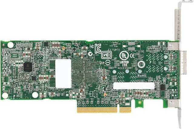 Alt view image 5 of 5 - Adaptec 1000 2288500-R (1000-8i8e ) 8-Lane PCIe Gen3 Low-Profile, MD2 SATA / SAS 12 Gb/s PCIe Gen3  Host Bus Adapter
