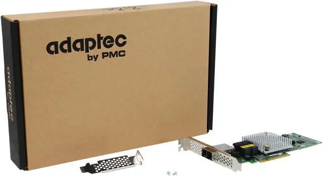 Alt view image 6 of 5 - Adaptec 1000 2288500-R (1000-8i8e ) 8-Lane PCIe Gen3 Low-Profile, MD2 SATA / SAS 12 Gb/s PCIe Gen3  Host Bus Adapter