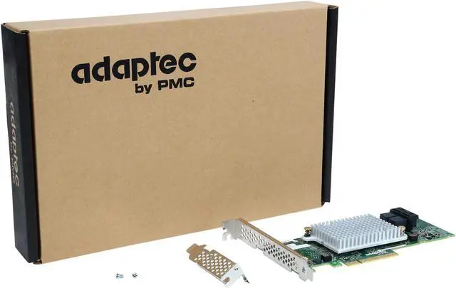 Alt view image 6 of 5 - Adaptec 1000 2288300-R (1000-8i ) 8-Lane PCIe Gen3 Low-Profile, MD2 SATA / SAS 12 Gb/s PCIe Gen3  Host Bus Adapter