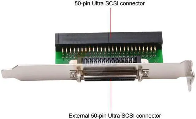 Alt view image 4 of 6 - Tekram DC395UW PCI Ultra-Wide SCSI Ultra 40 Host Adapter