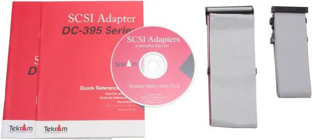 Alt view image 5 of 6 - Tekram DC395UW PCI Ultra-Wide SCSI Ultra 40 Host Adapter