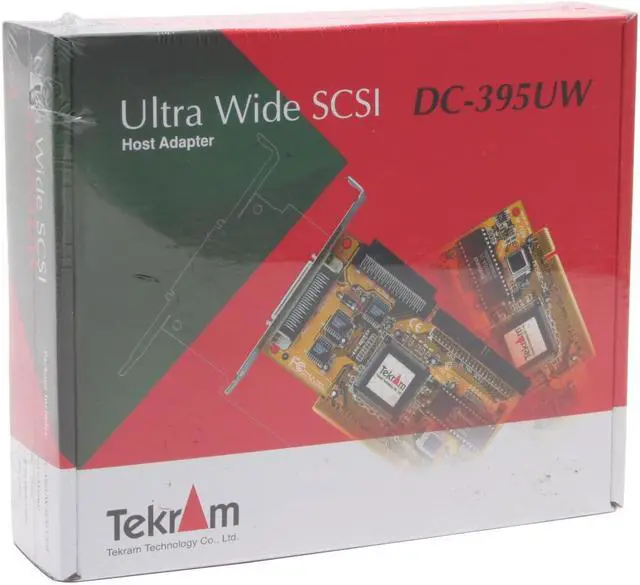 Alt view image 6 of 6 - Tekram DC395UW PCI Ultra-Wide SCSI Ultra 40 Host Adapter