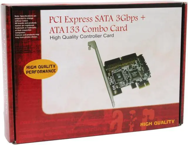 Alt view image 5 of 5 - Koutech IO-PESI300 PCI Express x 1 SATA / IDE Controller Card