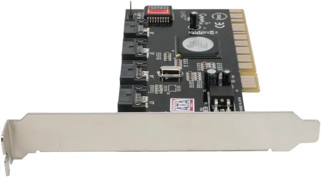 Alt view image 2 of 6 - Koutech IO-PSA420 32-bit PCI SATA II (3.0Gb/s) Controller Card