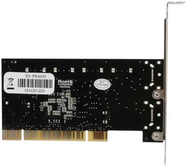 Alt view image 4 of 6 - Koutech IO-PSA420 32-bit PCI SATA II (3.0Gb/s) Controller Card