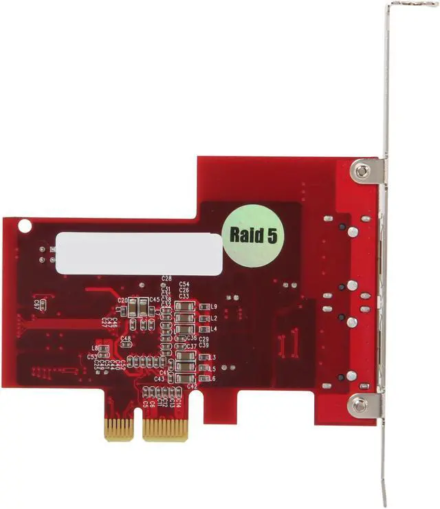 Alt view image 4 of 5 - Koutech IO-PESA220 PCI Express x 1 Low Profile Ready SATA II (3.0Gb/s) Controller Card