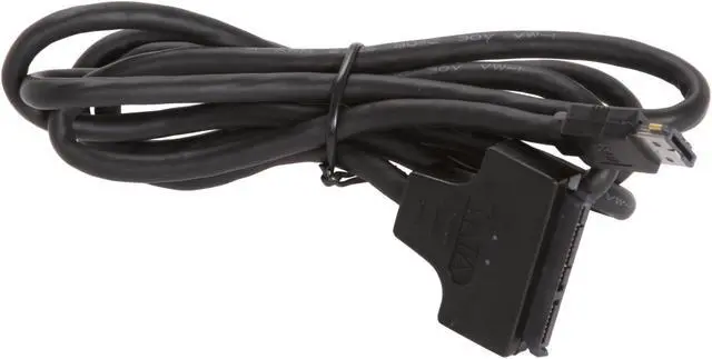 Alt view image 2 of 3 - Koutech CBL-PSA512V-100 5V/12V Power Over eSATA cable with SATA HDD Adapter