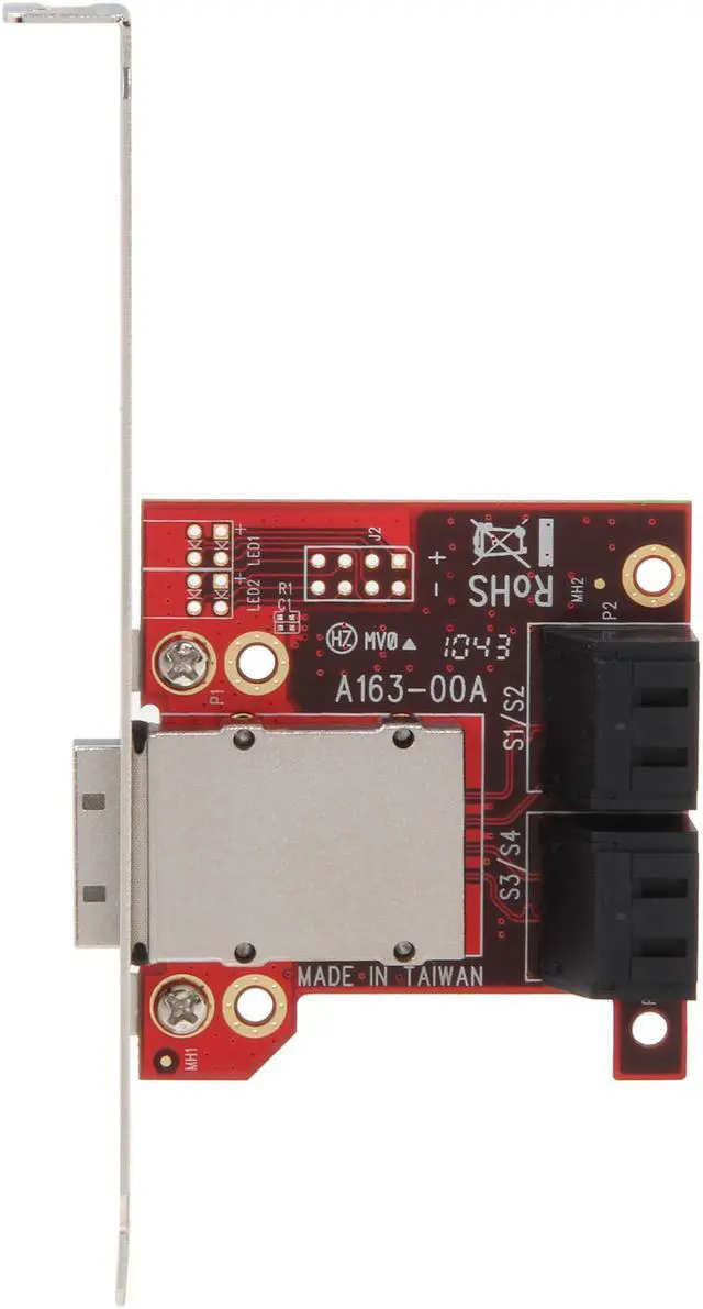 Alt view image 3 of 6 - Koutech IO-SFF480 4-Port SAS/SATA 6G to External SFF-8088 mini-SAS
