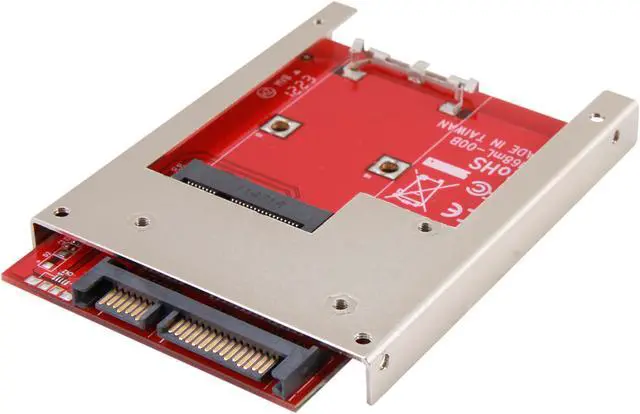 Main image of Koutech IO-ASS111 Latch mSATA to 2.5" SATA Device Converter with Metal Frame