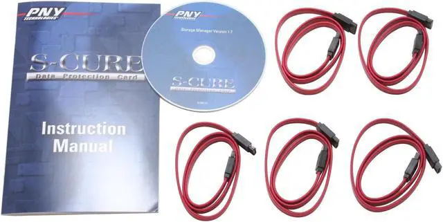 Alt view image 3 of 4 - PNY SPU5103PPB PCI SATA S-CURE Storage Card