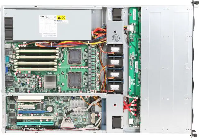 Alt view image 8 of 12 - ASUS RS160-S5/PX4 1U Rackmount Barebone Server Dual LGA 771 Intel 5400 DDRII 800/667/533