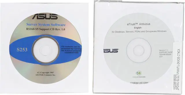 Alt view image 12 of 12 - ASUS RS160-S5/PX4 1U Rackmount Barebone Server Dual LGA 771 Intel 5400 DDRII 800/667/533