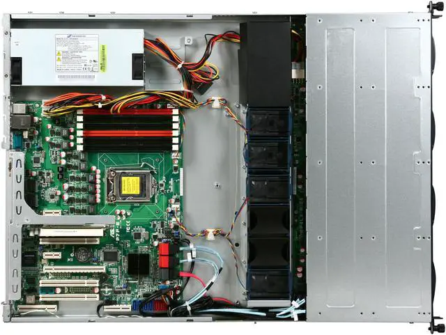 Alt view image 6 of 8 - ASUS RS300-E6/PS4 1U Rackmount Server Barebone LGA 1156 Intel 3420 DDR3 1333/1066
