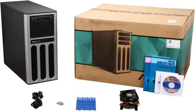 Alt view image 9 of 9 - ASUS TS100-E6/PI4 Pedestal Super-quiet & Dual Use UP Server Barebone for SMB Applications LGA 1156 Intel 3420 DDR3 1333/1066/800