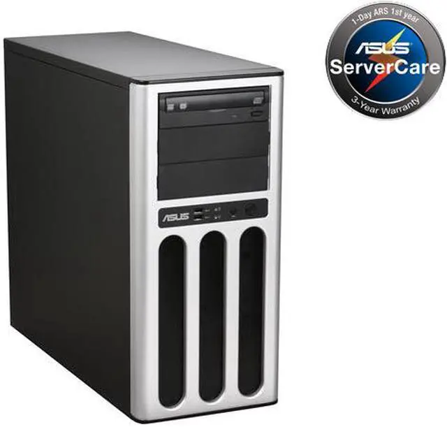 Main image of ASUS TS100-E6/PI4 Pedestal Super-quiet & Dual Use UP Server Barebone for SMB Applications LGA 1156 Intel 3420 DDR3 1333/1066/800