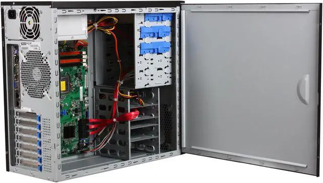 Alt view image 5 of 9 - ASUS TS100-E7/PI4 Tower Server Barebone LGA 1155 Intel C202 DDR3 1600/1333/1066