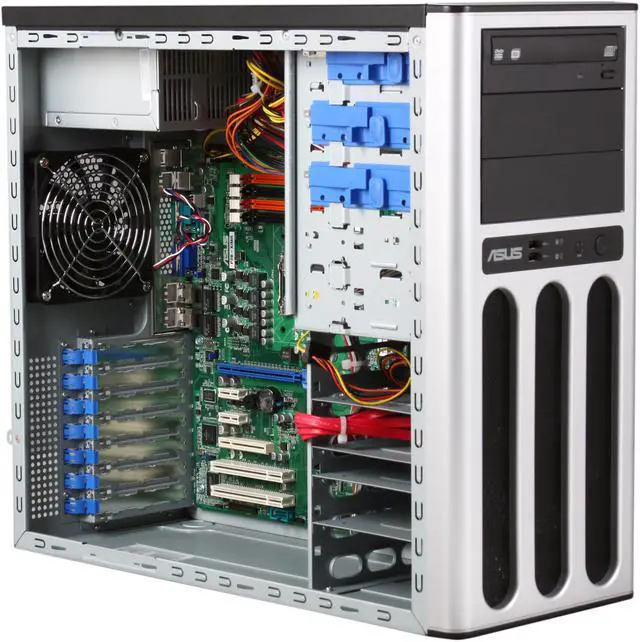 Alt view image 7 of 9 - ASUS TS100-E7/PI4 Tower Server Barebone LGA 1155 Intel C202 DDR3 1600/1333/1066