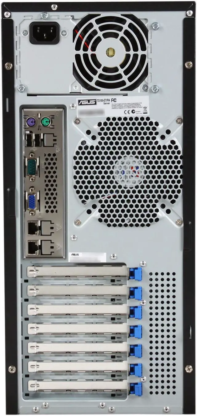 Alt view image 8 of 9 - ASUS TS100-E7/PI4 Tower Server Barebone LGA 1155 Intel C202 DDR3 1600/1333/1066