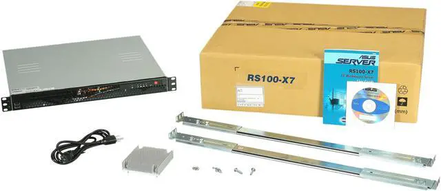 Alt view image 7 of 7 - ASUS RS100-X7 1U Rackmount Server Barebone LGA 1155 Intel C202 DDR3 1600/1333/1066