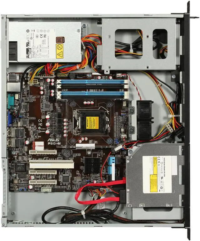Alt view image 6 of 7 - ASUS RS100-E8-PI2 Server Barebone LGA 1150 Intel C224 DDR3 1600/1333