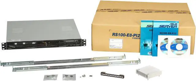 Alt view image 7 of 7 - ASUS RS100-E8-PI2 Server Barebone LGA 1150 Intel C224 DDR3 1600/1333