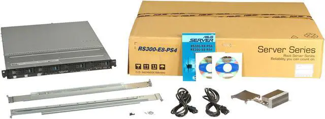 Alt view image 7 of 7 - ASUS RS300-E8-PS4 1U Rackmount Server Barebone LGA 1150 Intel C224 DDR3 1600/1333