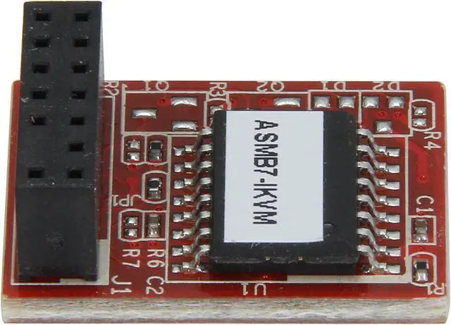 Alt view image 3 of 4 - ASUS ASMB7-iKVM Effective Management Upgrade Kit with KVM (Keyboard, Video, Mouse)