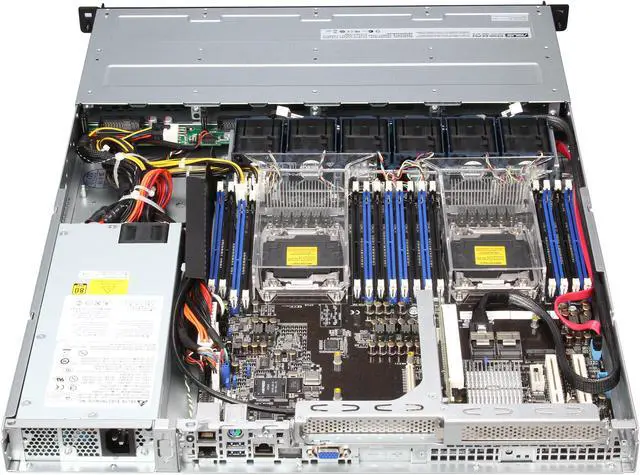 Alt view image 5 of 8 - ASUS RS500-E8-PS4 1U Rackmount Server Barebone 2 x Socket R3 (LGA 2011-3) Intel C612 PCH DDR4 2133 / 1866 / 1600 / 1333 RDIMM
DDR4 2133 / 1866 / 1600 / 1333 LRDIMM