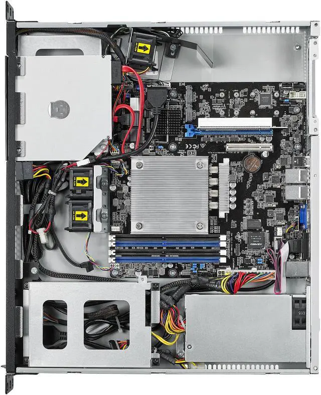 Alt view image 4 of 5 - ASUS RS100-E10-PI2 1U Rackmount Server Barebone LGA 1151 Intel C242 DDR4 2666 / 2400 UDIMM non ECC and with ECC