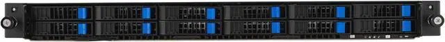 Alt view image 4 of 5 - ASUS RS500A-E12-RS12U 1U server barebone, AMD EPYC™ 9004 single-processor 1U server that supports up to 24 DIMM, 16 NVMe, three PCIe® 5.0 slots, two M.2, OCP 3.0, two single-slot GPUs.