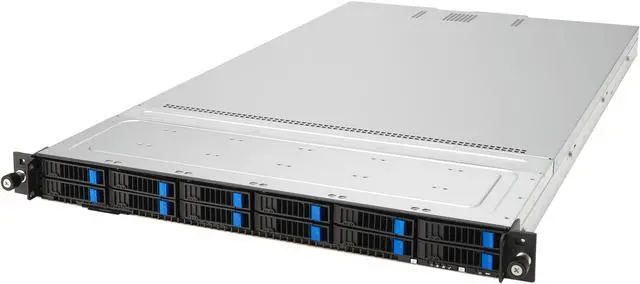 Main image of ASUS RS700A-E12-RS12U-16W10G 1U Rackmount Barebone Socket SP5 DDR5 4800/4400 RDIMM / 3DS RDIMM
