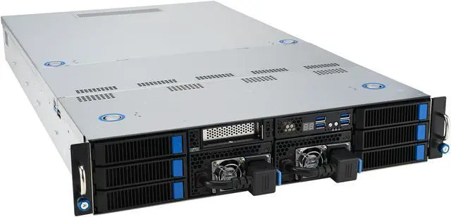 Alt view image 4 of 12 - ASUS ESC4000-E11-26WGP 2U Rackmount Server Barebone Intel C741 DDR5 4800(1DPC)/4400(2DPC)