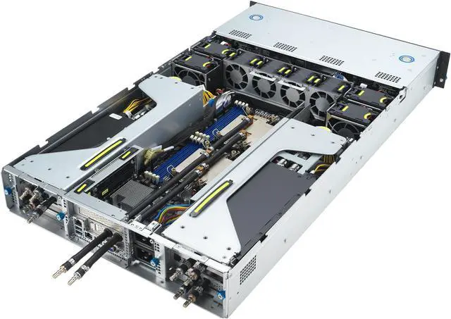 Alt view image 11 of 12 - ASUS ESC4000-E11-26WGP 2U Rackmount Server Barebone Intel C741 DDR5 4800(1DPC)/4400(2DPC)