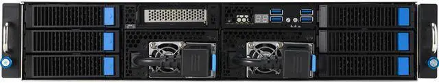 Alt view image 2 of 5 - ASUS ESC4000A-E12-26WGP AMD EPYC™ 9004 single-processor 2U GPU server that supports four dual-slot GPUs, liquid cooling solution, up to 12 DIMM, 8 PCIe 5.0 slots, six NVMe, OCP 3.0 and ASMB11-iKVM