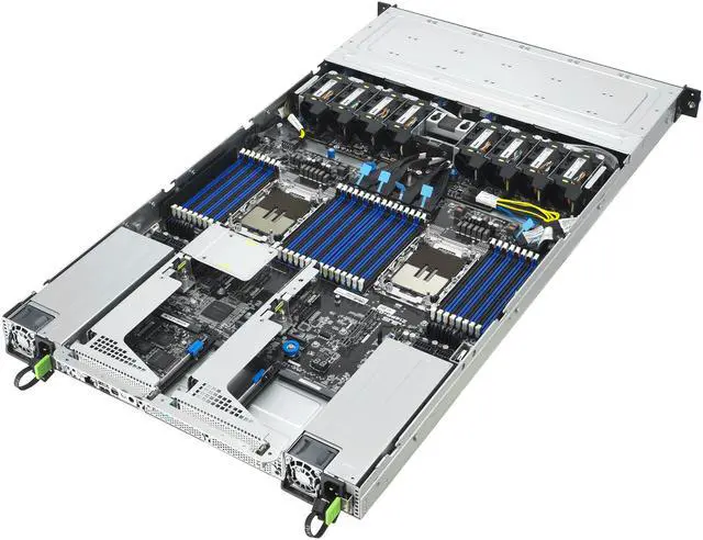 Alt view image 2 of 3 - Asus RS700-E12-RS12U-2KW10G 1U Dual-Socket Server - Intel Xeon 6 Scalable Processors - 32 DIMMs - Dual M.2 - 12NVMe - 4 PCIe