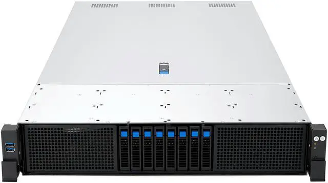 Alt view image 2 of 9 - ASUS RS720A-E13-RS8G-32KW10G-EPYC-9655Server system, AMD EPYC 9655 96 Core 2.60 GHz, 256GB DDR5 Memory, 960GB SSD. - OEM