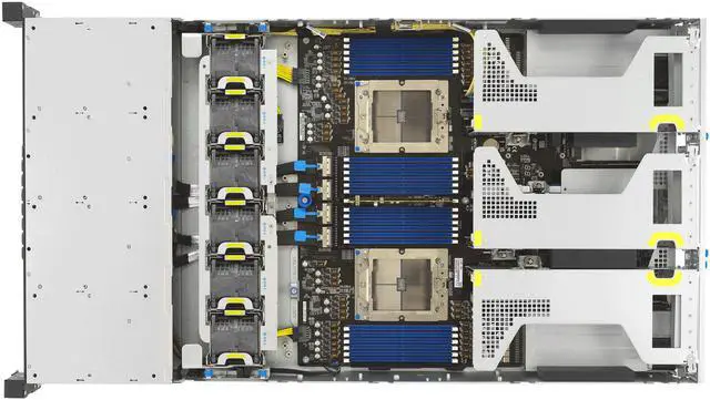 Alt view image 9 of 9 - ASUS RS720A-E13-RS8G-32KW10G-EPYC-9655Server system, AMD EPYC 9655 96 Core 2.60 GHz, 256GB DDR5 Memory, 960GB SSD. - OEM