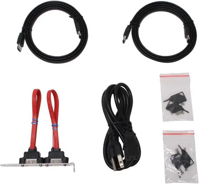 Alt view image 5 of 7 - SANS DIGITAL MobileSTOR MS2T+ JBOD (Individual Hard Drive Access) 2 x Hot-Swappable 3.5" Drive Bays 2 x eSATA 2 Bay SATA to eSATA JBOD Hard Drive Storage Enclosure (Silver)