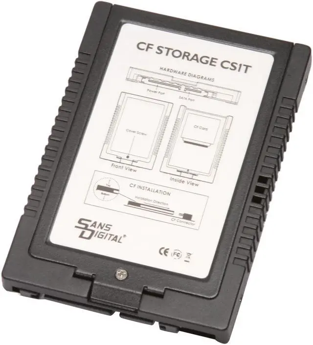 Main image of SANS DIGITAL ST-SAN-CS1T SATA Compact Flash CF to 2.5” SATA Enclosure