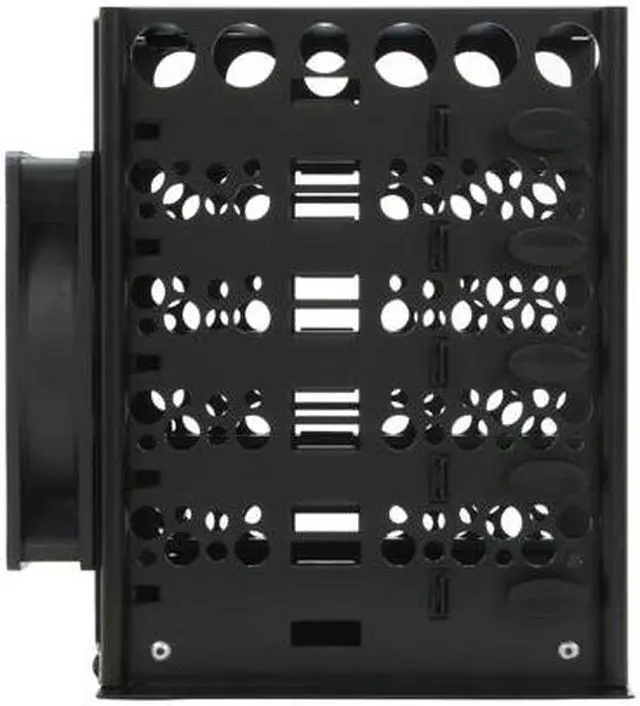 Alt view image 5 of 10 - SANS DIGITAL HDDRACK5 5-Bay IDE / SATA Hard Drive Organizing Rack